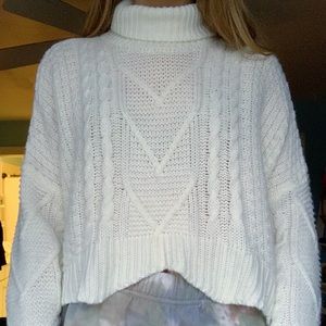 Knit Turtleneck Sweater